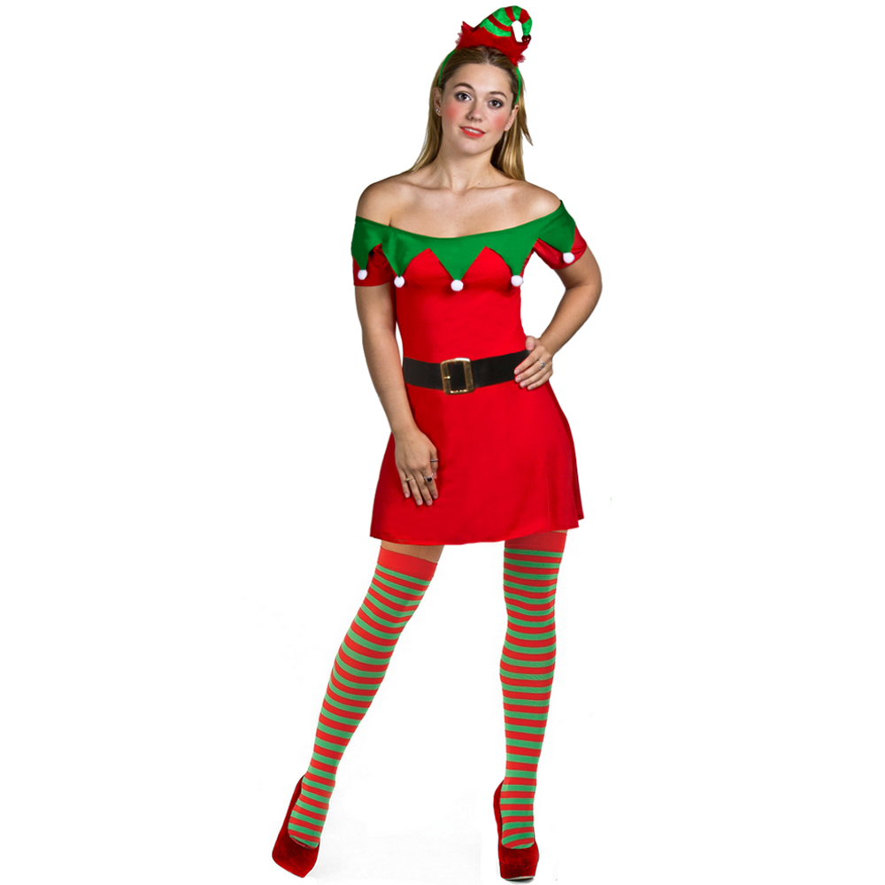 Ladies Christmas Elf Dress Ladies Christmas Elf Dress
