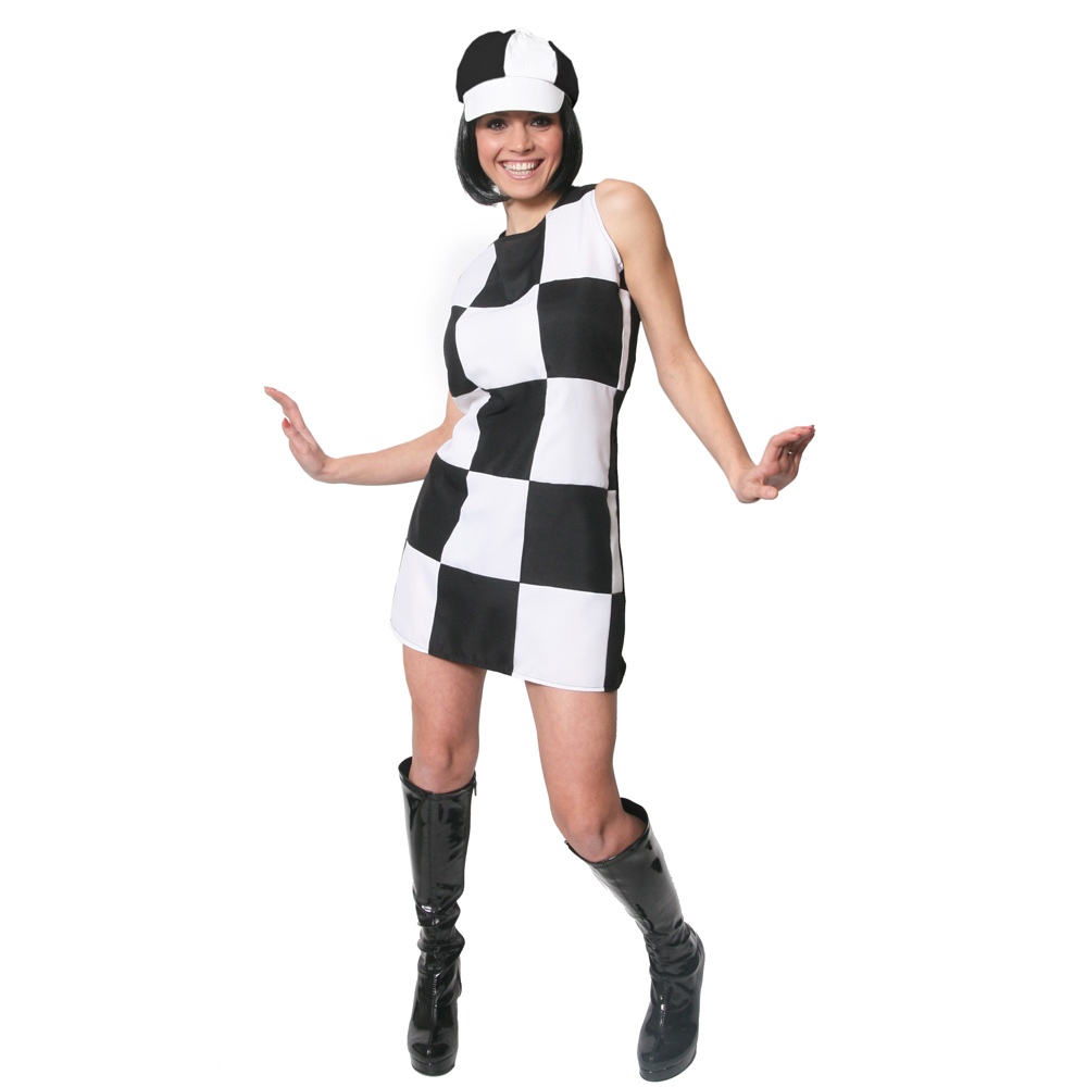 60's black and white checkered dress Vintage 60s Geoffrey Beene Black & White Gingham Dress Fits Sizes XS-S – LA  Retro Girl main image 1