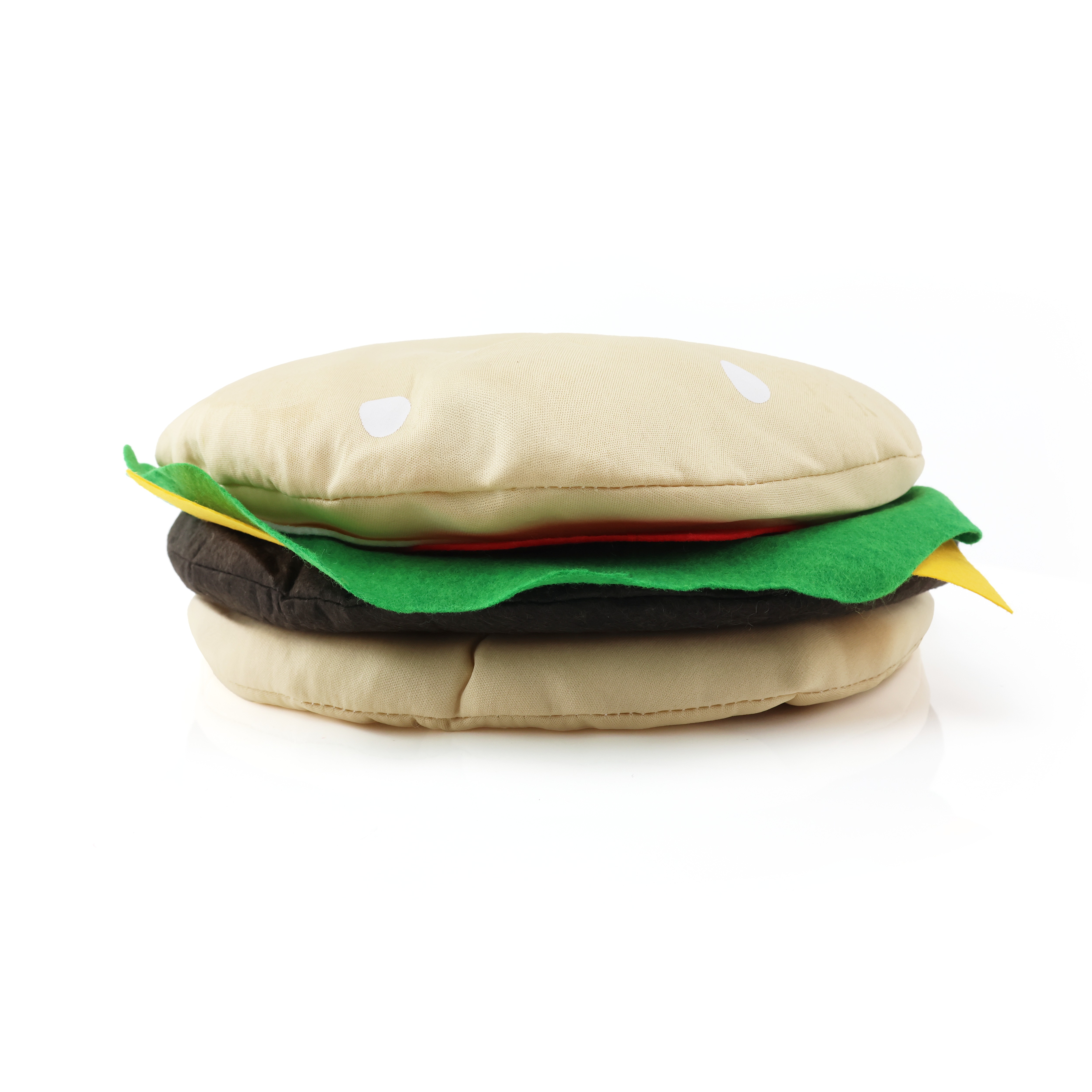 Soft Materials Decorative Burger Hat Lightweight Comfortable Hamburger