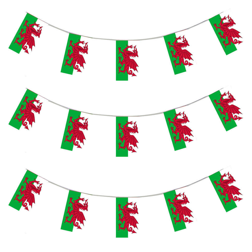 Wales Rugby Flag Giant 5ft X 3ft - Welsh Dragon Cymru 6 Nations Banner Welsh Dragon Flag - Foto 10